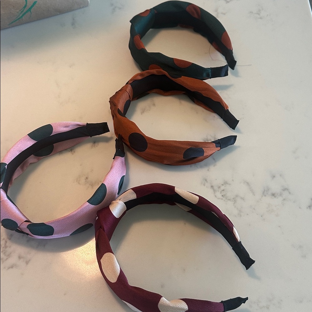 Bundle of Polka Dot Headbands - Picture 3 of 5